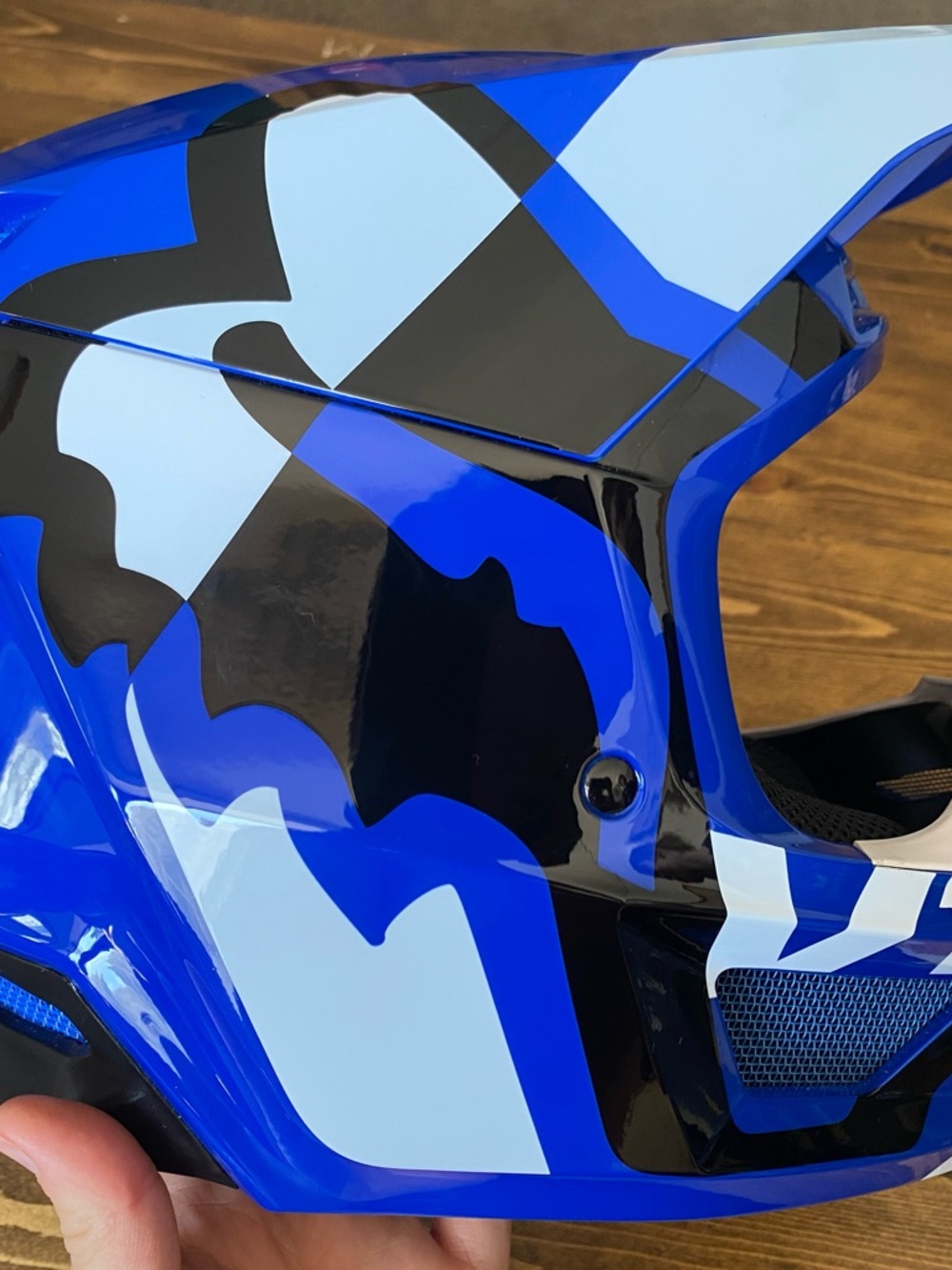 Fox V1 Lux youth small helmet